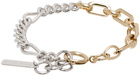 Justine Clenquet Silver & Gold Vesper Bracelet