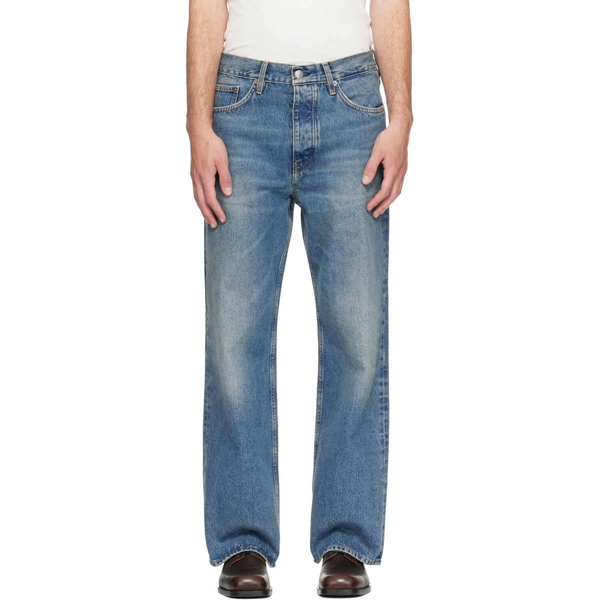 Sunflower Blue Relaxed Boot Jeans