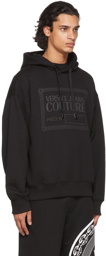 Versace Jeans Couture Black Logo Hoodie