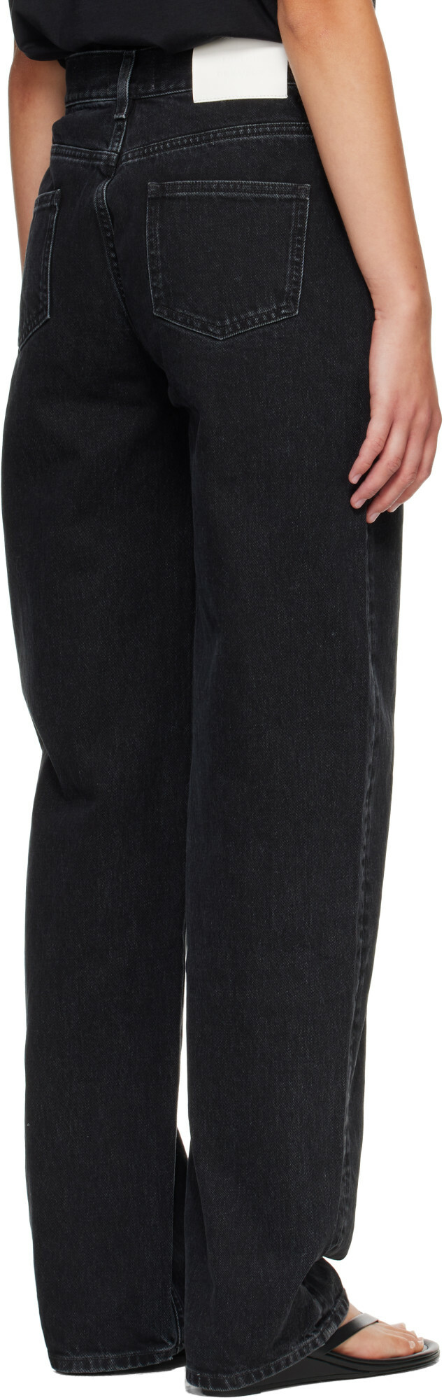 Loulou de Saison Black SAMUR LDS Boyfriend Jeans