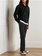 Save Khaki United - Fleece-Back Supima Cotton-Jersey Polo Shirt - Black