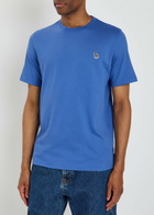 PS Paul Smith Appliquéd Cotton T-shirt Blue
