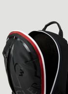 Moncler - Cut Logo Print Backpack in Black