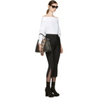 Fendi Black Mohair Cut-Out Trousers