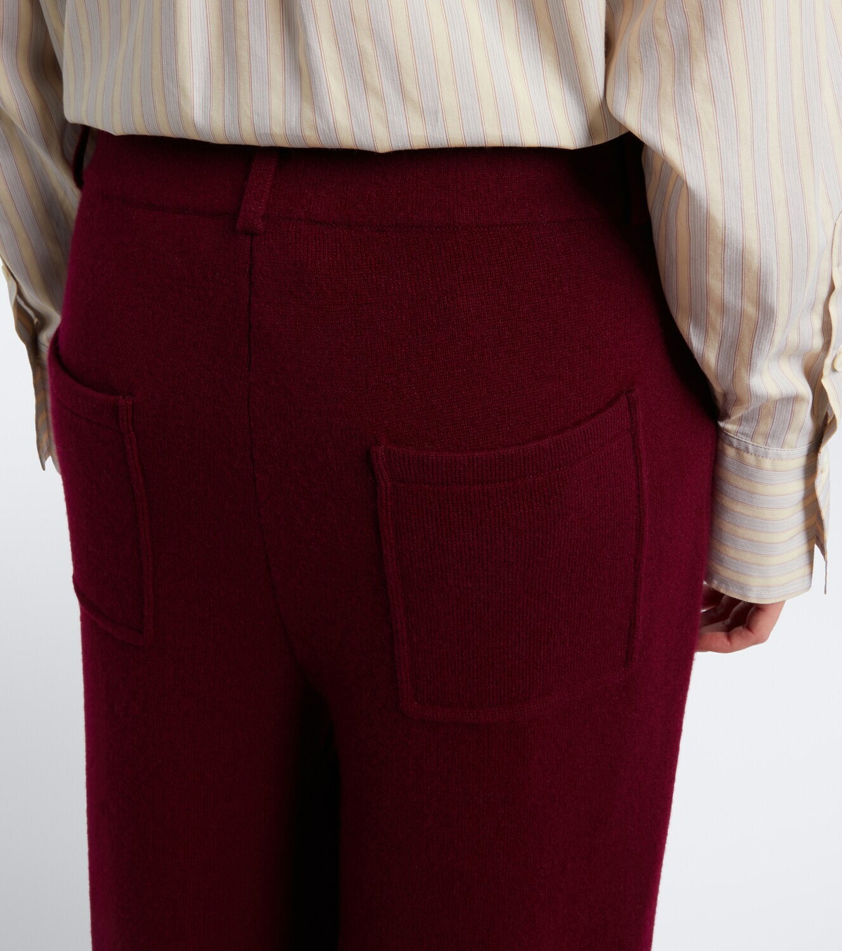 Lisa Yang Veda cashmere barrel-leg pants