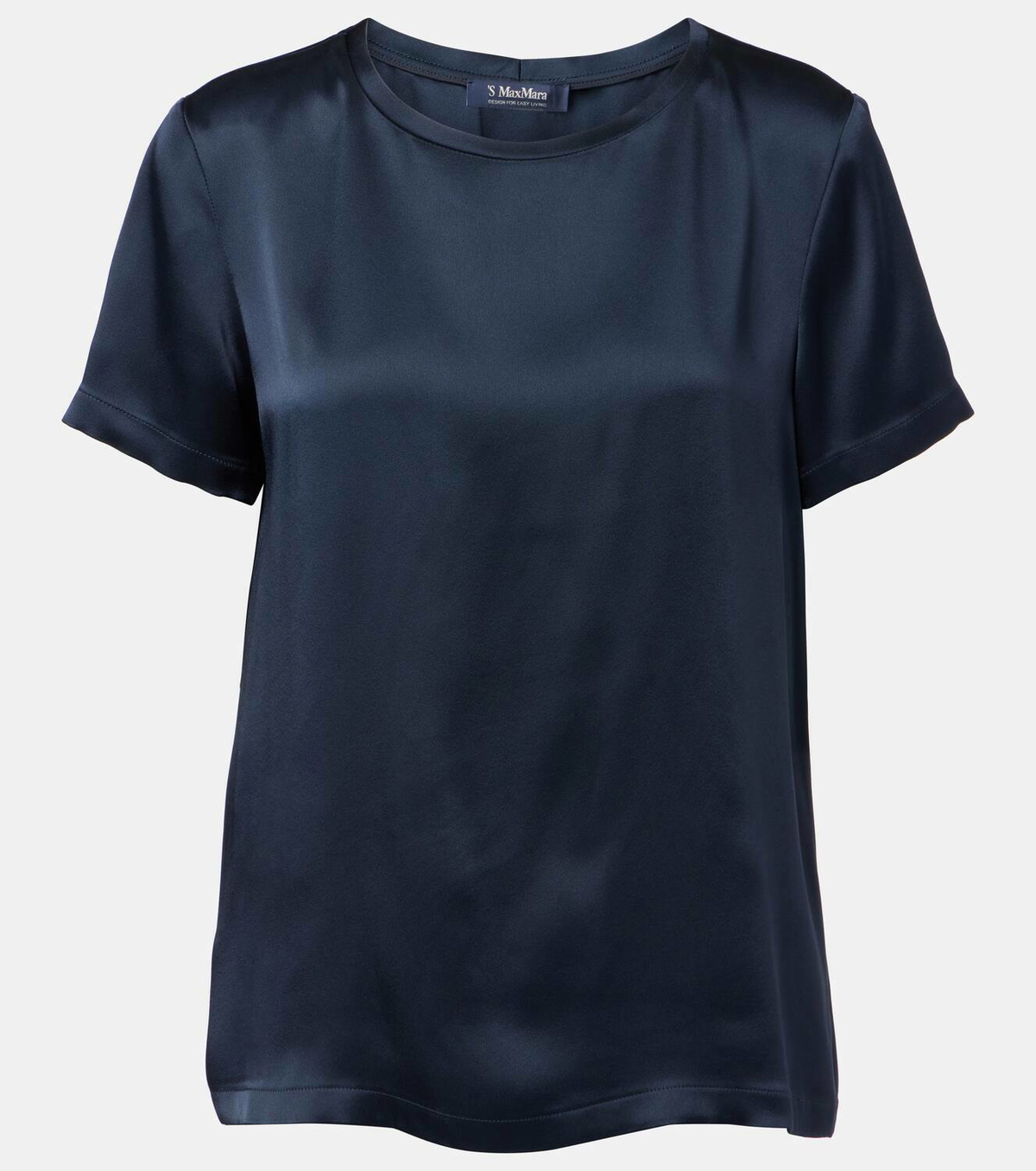 'S Max Mara Rebecca satin T-shirt