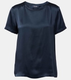 'S Max Mara Rebecca satin T-shirt
