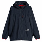 and wander Men's x Altra Ventilation Wind Jacket in Navy