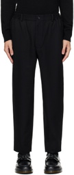 Comme des Garçons Homme Deux Black Wool Trousers