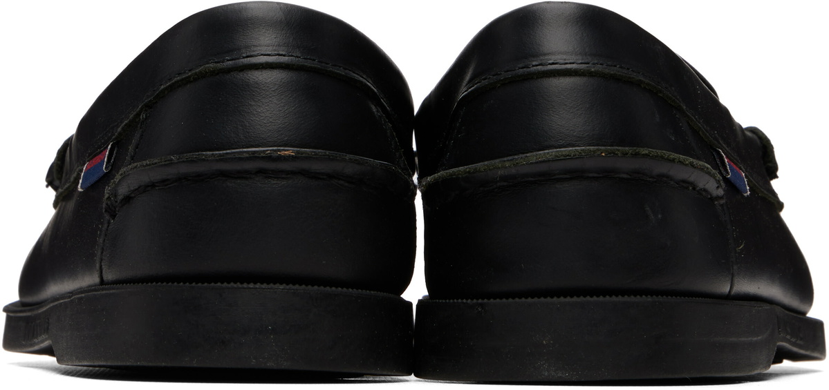 Sebago Black Dolphin Waxed Loafers