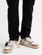 AMIRI - Skel-Top Colour-Block Leather Sneakers - Neutrals