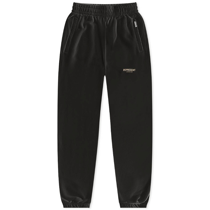 Photo: Represent Owners Club Sweat Pant in Off Black