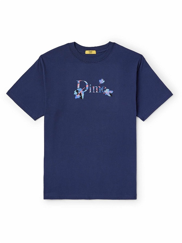 Photo: DIME - Logo-Print Cotton-Jersey T-Shirt - Blue
