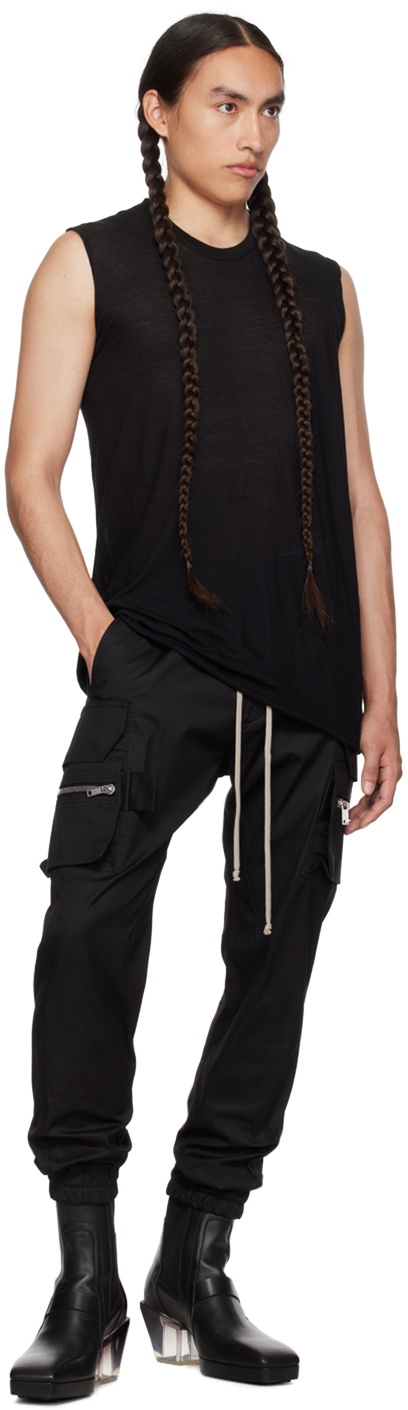 Rick Owens Black Mastodon Cargo Pants Rick Owens Rick Owens Black Mastodon Cargo Pants Rick Owens