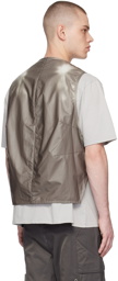 HELIOT EMIL Gray Phlogiston Vest