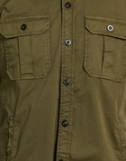 Boglioli Mens Shirt Military in Green