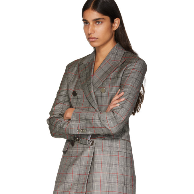 Calvin klein glen plaid on sale blazer