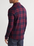 Faherty - Legend Checked Flannel Shirt - Red