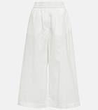 Loewe - Anagram wide cotton-blend pants