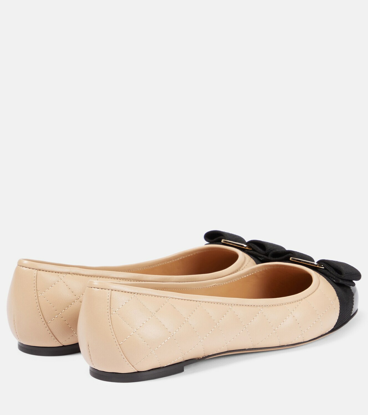 Ferragamo varina hotsell quilted flats