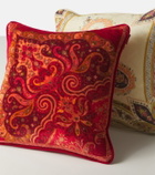Etro Paisley cushion