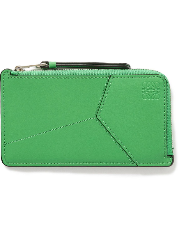 Photo: Loewe - Puzzle Leather Zip-Around Wallet