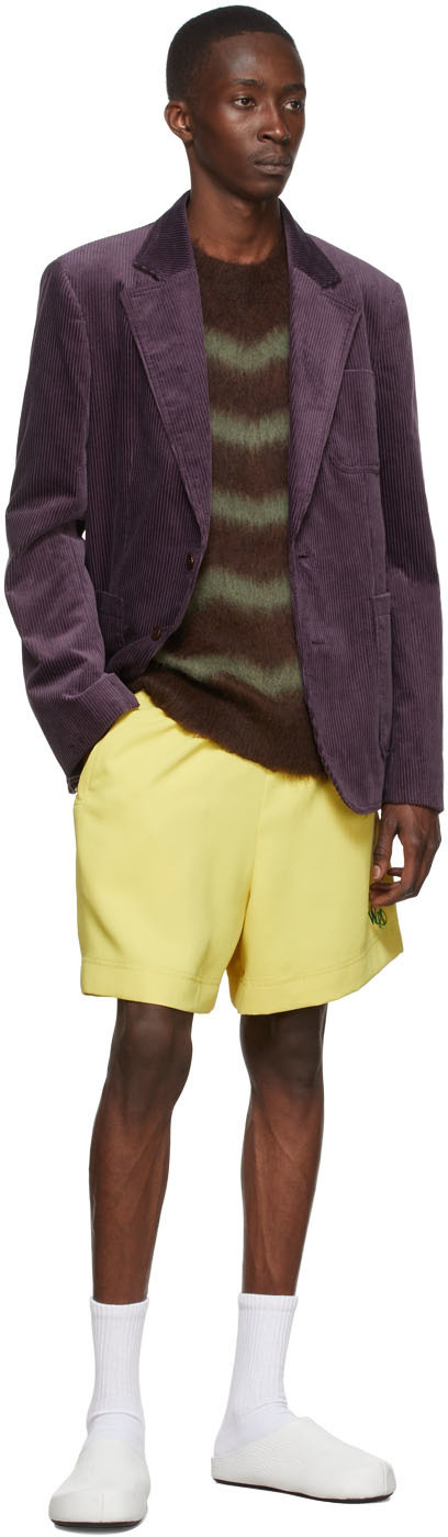 Purple corduroy store blazer