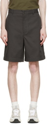 Acne Studios Gray Cotton Shorts