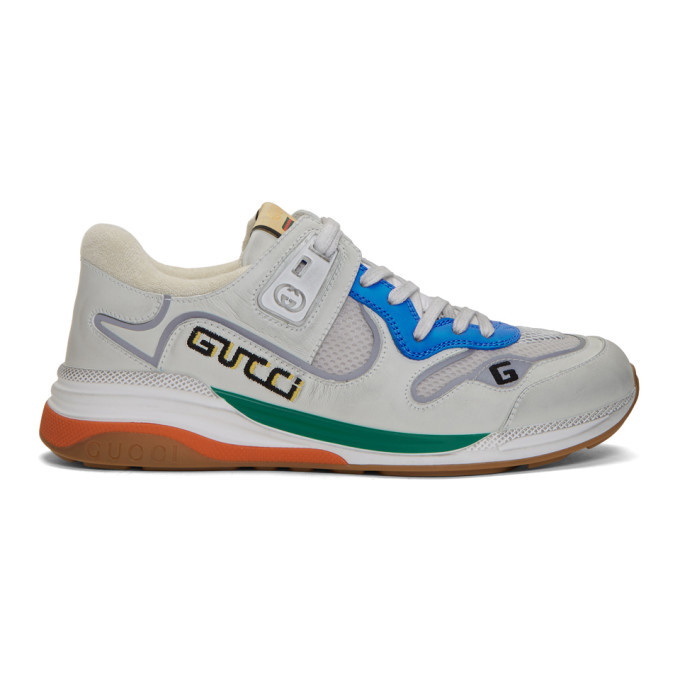Photo: Gucci White Ultrapace Sneakers