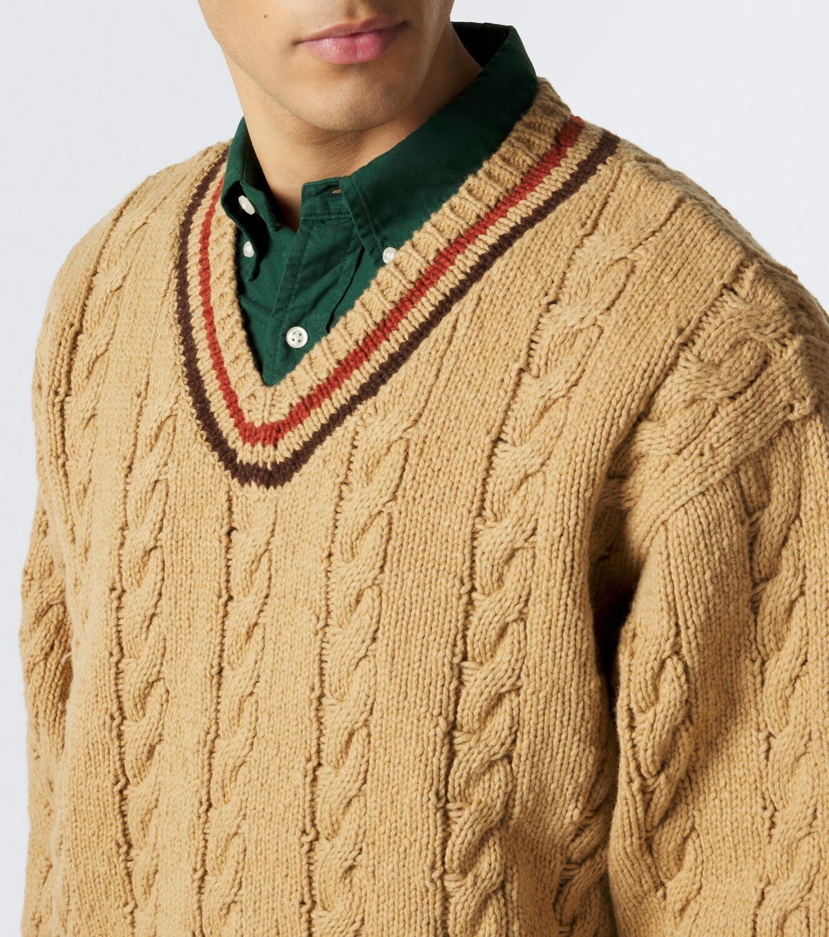Visvim Collegia wool and cashmere sweater