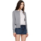 Vivienne Westwood Gray Bea Cropped Cardigan