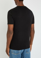 Tom Ford Ribbed Logo Jersey Tank Black