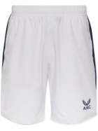 CASTORE - Advantage Performance Stretch-Shell Tennis Shorts - White