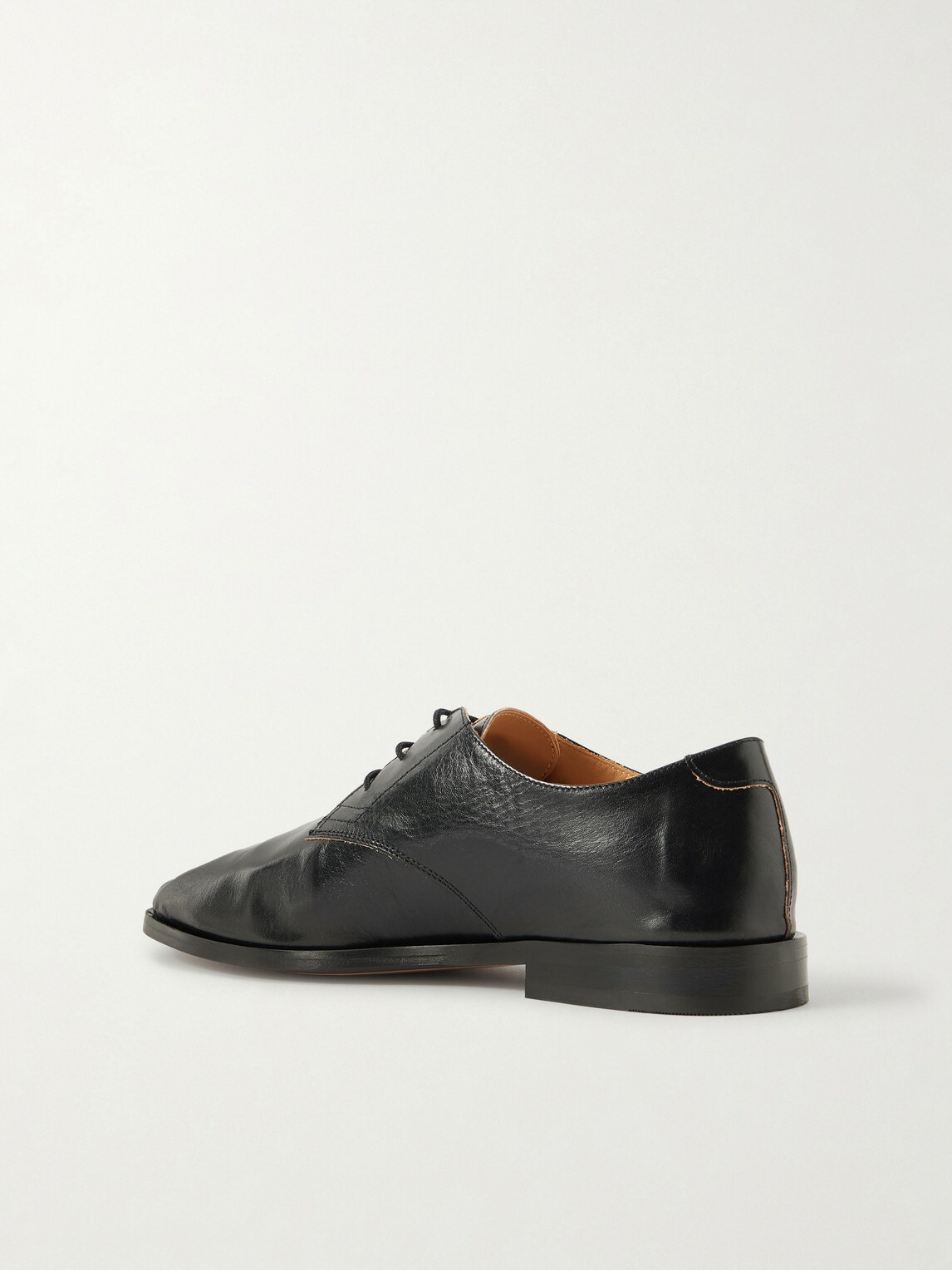 Our Legacy - Collapsing Consultant Leather Derby Shoes - Black Our