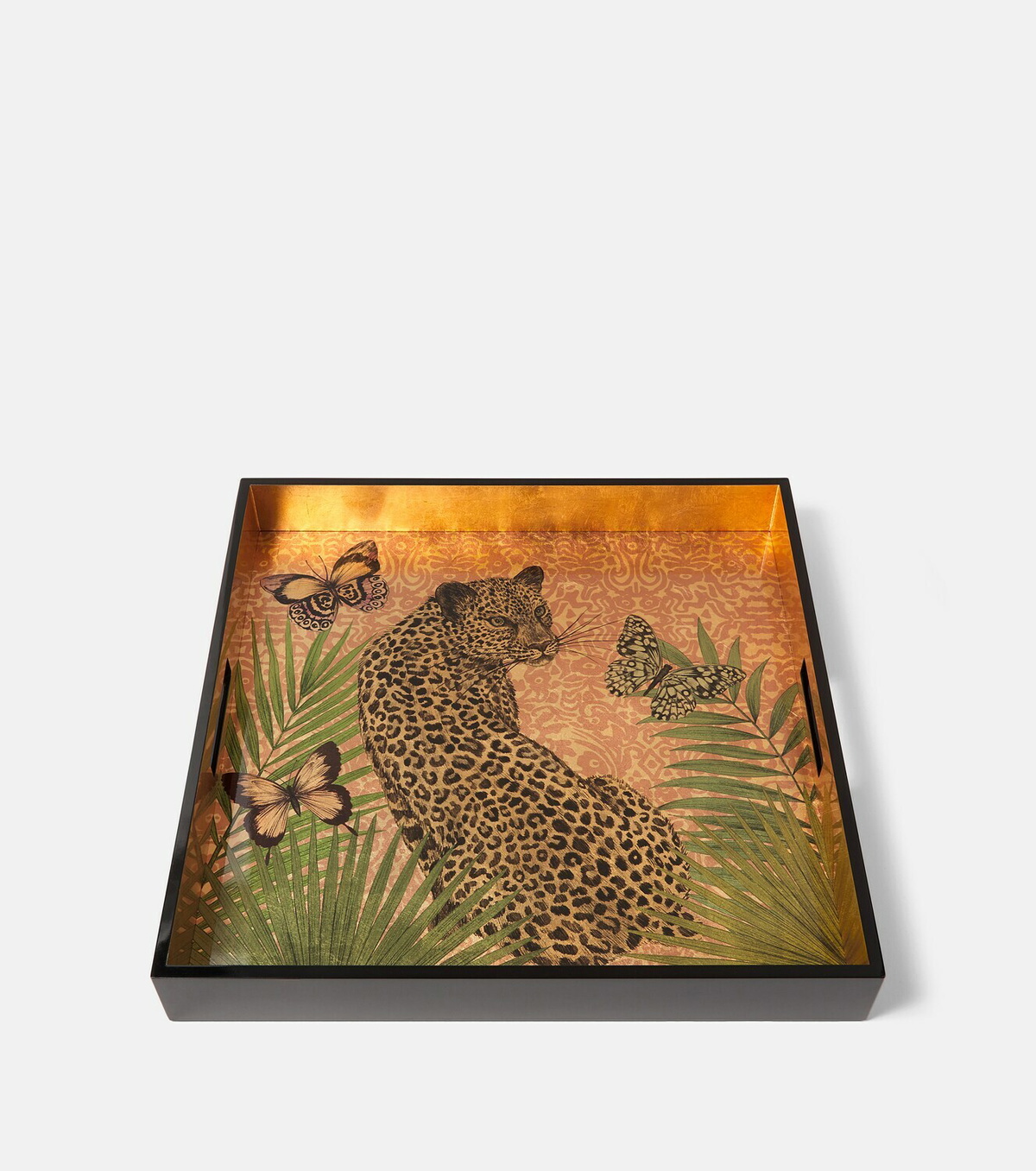 Les-Ottomans x Matthew Williamson wood tray