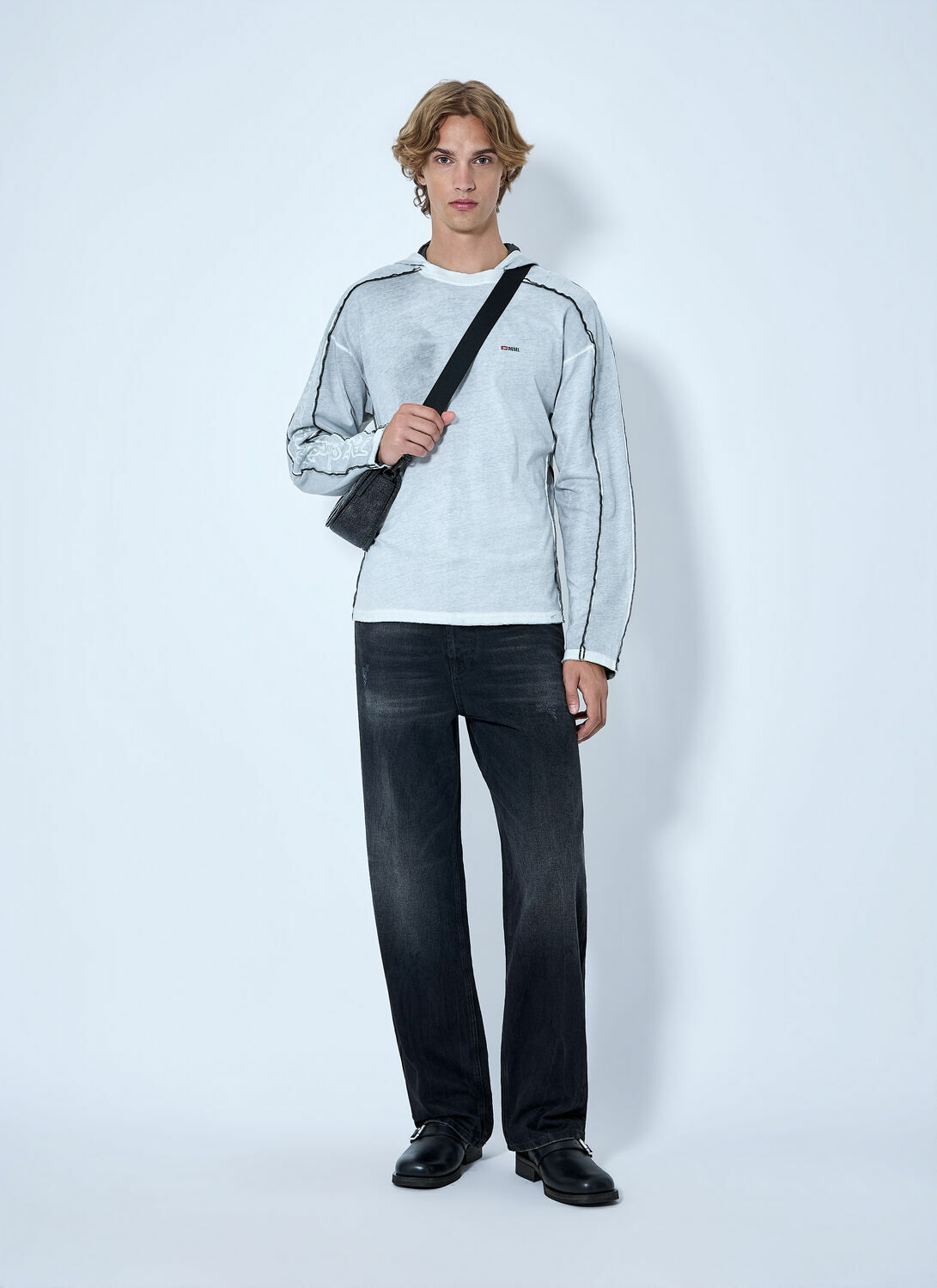 Diesel T-Riven-Ls Hoodie