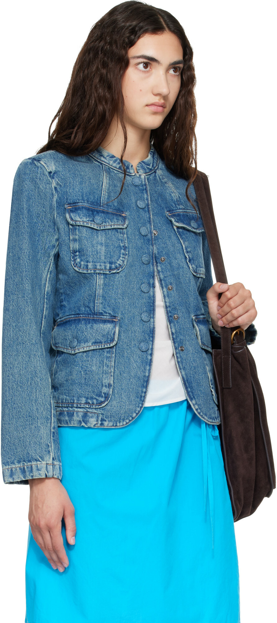 rag & bone Blue Mercer Denim Jacket