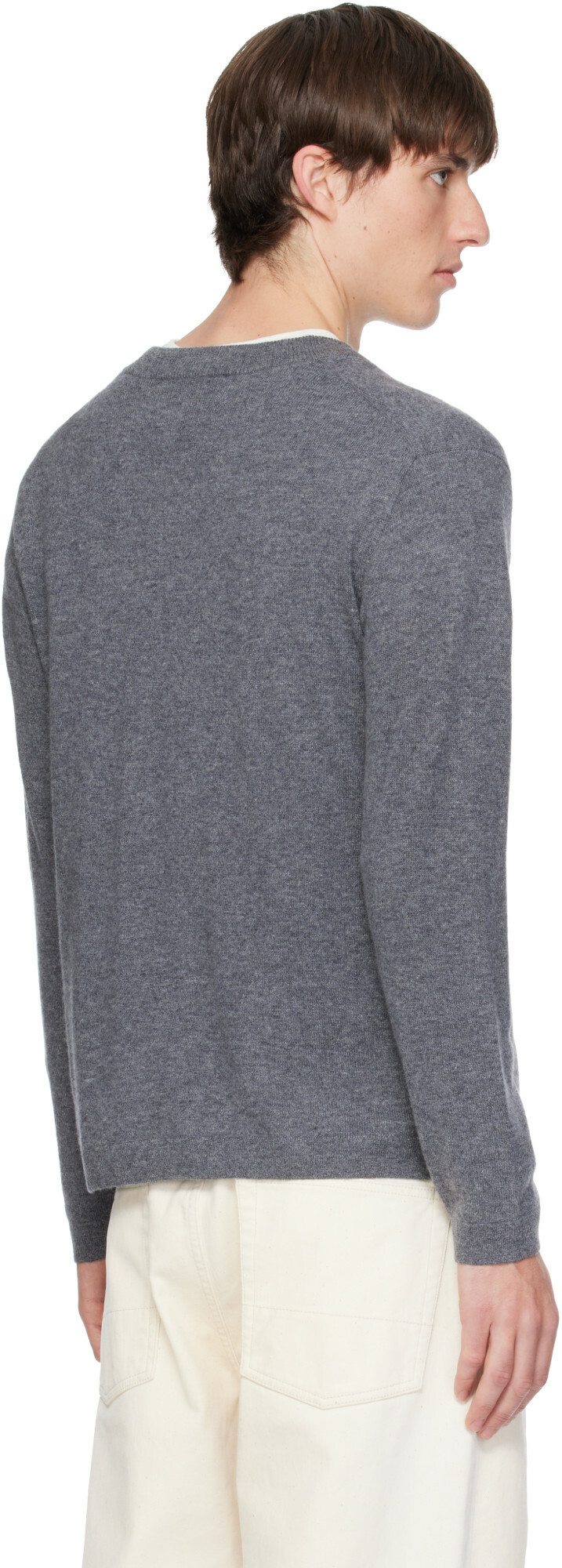 LISA YANG Gray Clayton Sweater