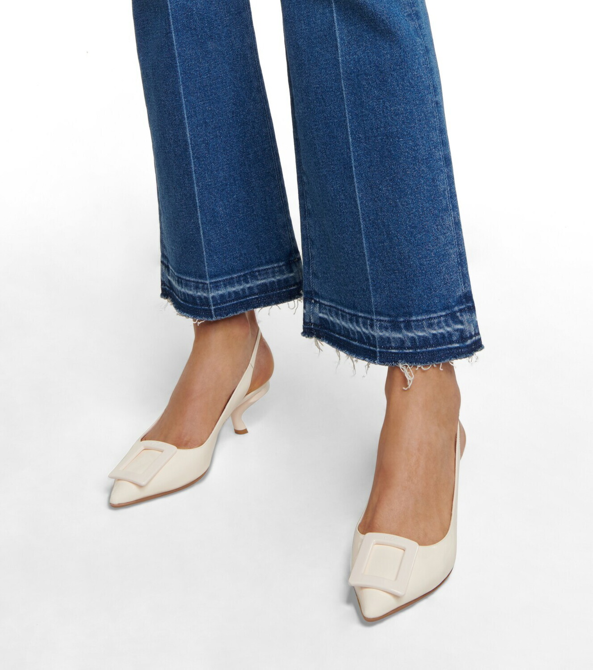 roger vivier slingback pumps