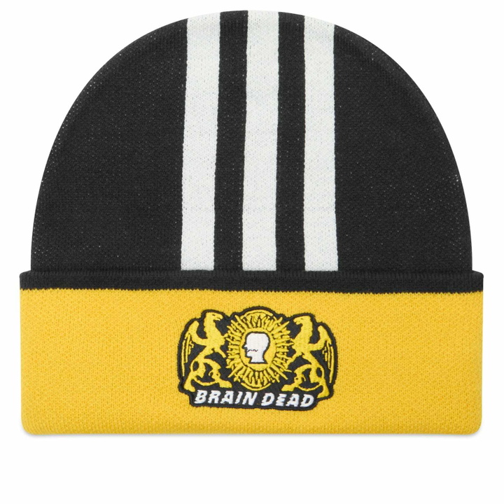 Photo: Adidas Men's x Brain Dead Beanie in Black 