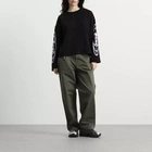 Bene Culture Worldwide Thermal Long Sleeve T-Shirt in Black