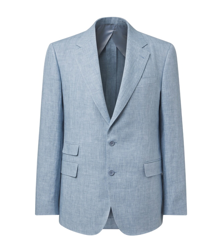 Photo: Ralph Lauren Purple Label Glen linen-blend blazer