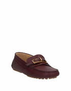 Sergio Rossi Womens Loafers Plum