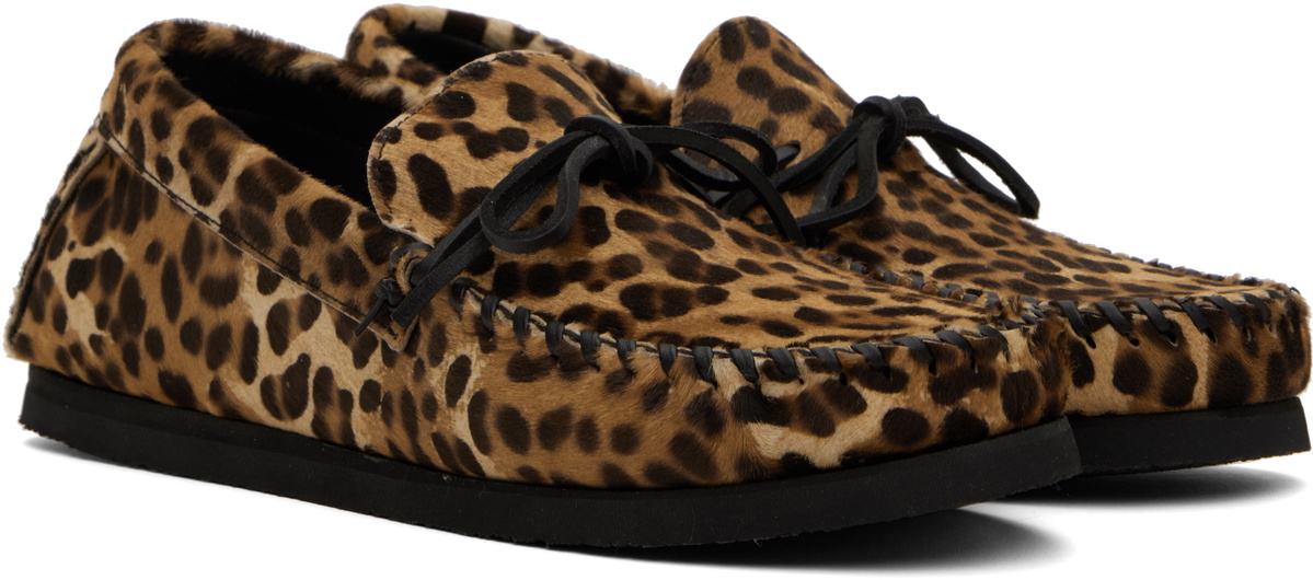 Isabel Marant Tan & Brown Fitzo Loafers