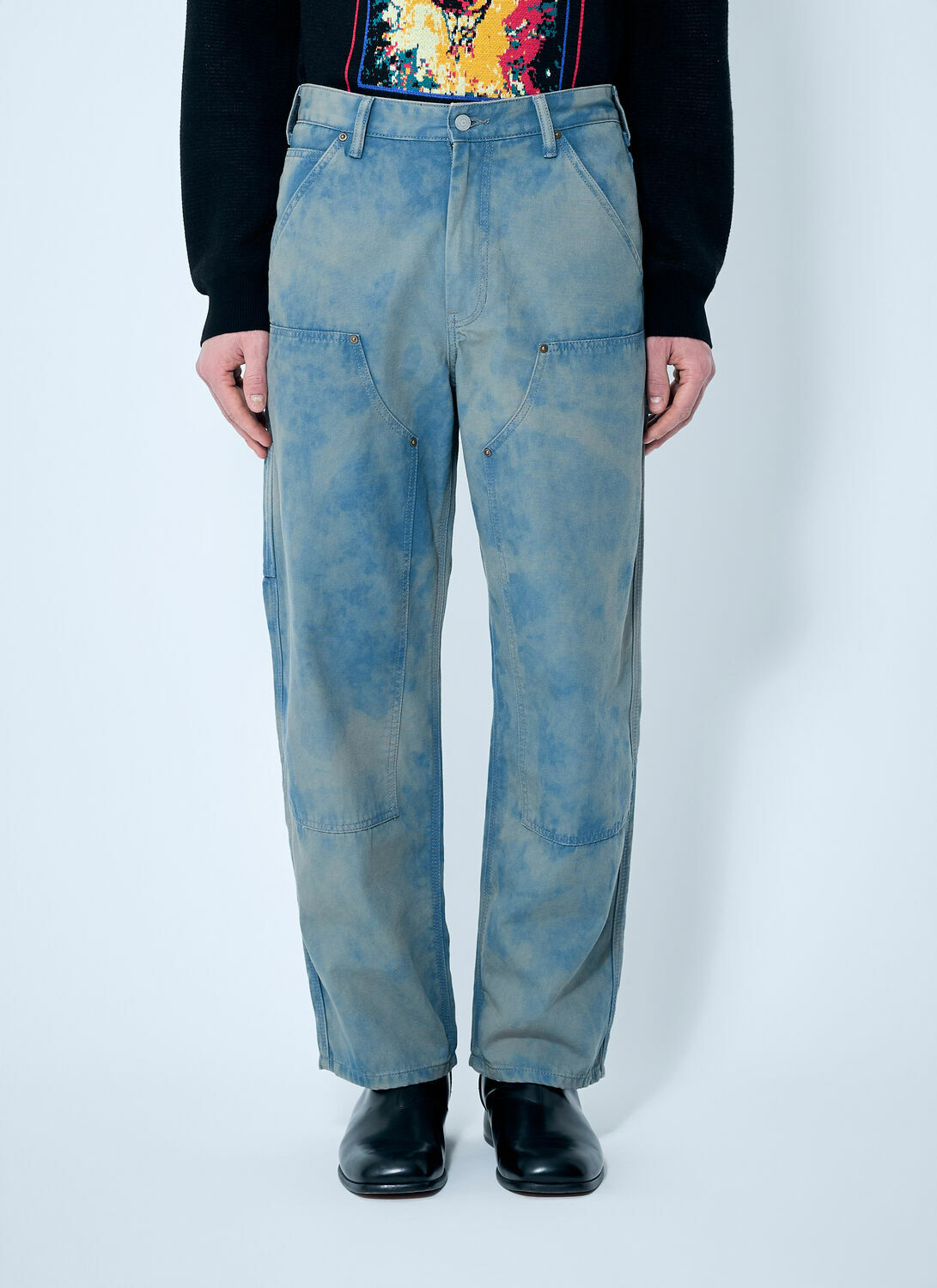 thisisneverthat® Bleached Double Knee Pants