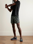 Nike Running - Trail Stride Printed Dri-FIT Shorts - Black