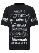 BALENCIAGA - Lny Logo Print Cotton T-shirt