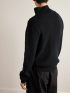 The Row - Daniel Ribbed Cashmere Rollneck Sweater - Blue