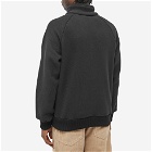 Battenwear Men's Warm Up Fleece Jacket in Black