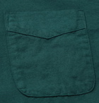 Save Khaki United - Standard Cotton-Flannel Shirt - Green